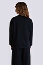 Sweatshirt with Tencel Lyocell fibers 2 | BLACK | Audimas