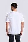 Relaxed fit cotton T-shirt 2 | WHITE | Audimas