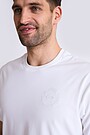 Relaxed fit cotton T-shirt 3 | WHITE | Audimas