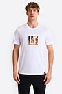 Short sleeves cotton T-shirt Lithuania - the kingdom of basketball 1 | WHITE | Audimas