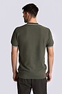 Knitted polo T-shirt 2 | GREEN | Audimas