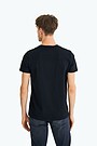 Short sleeves cotton T-shirt Infinity 3 | BLACK | Audimas