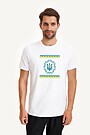 Short sleeves cotton T-shirt Roots of Strength 1 | WHITE | Audimas