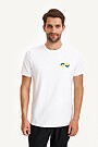 Short sleeves cotton T-shirt Infinity 1 | WHITE | Audimas