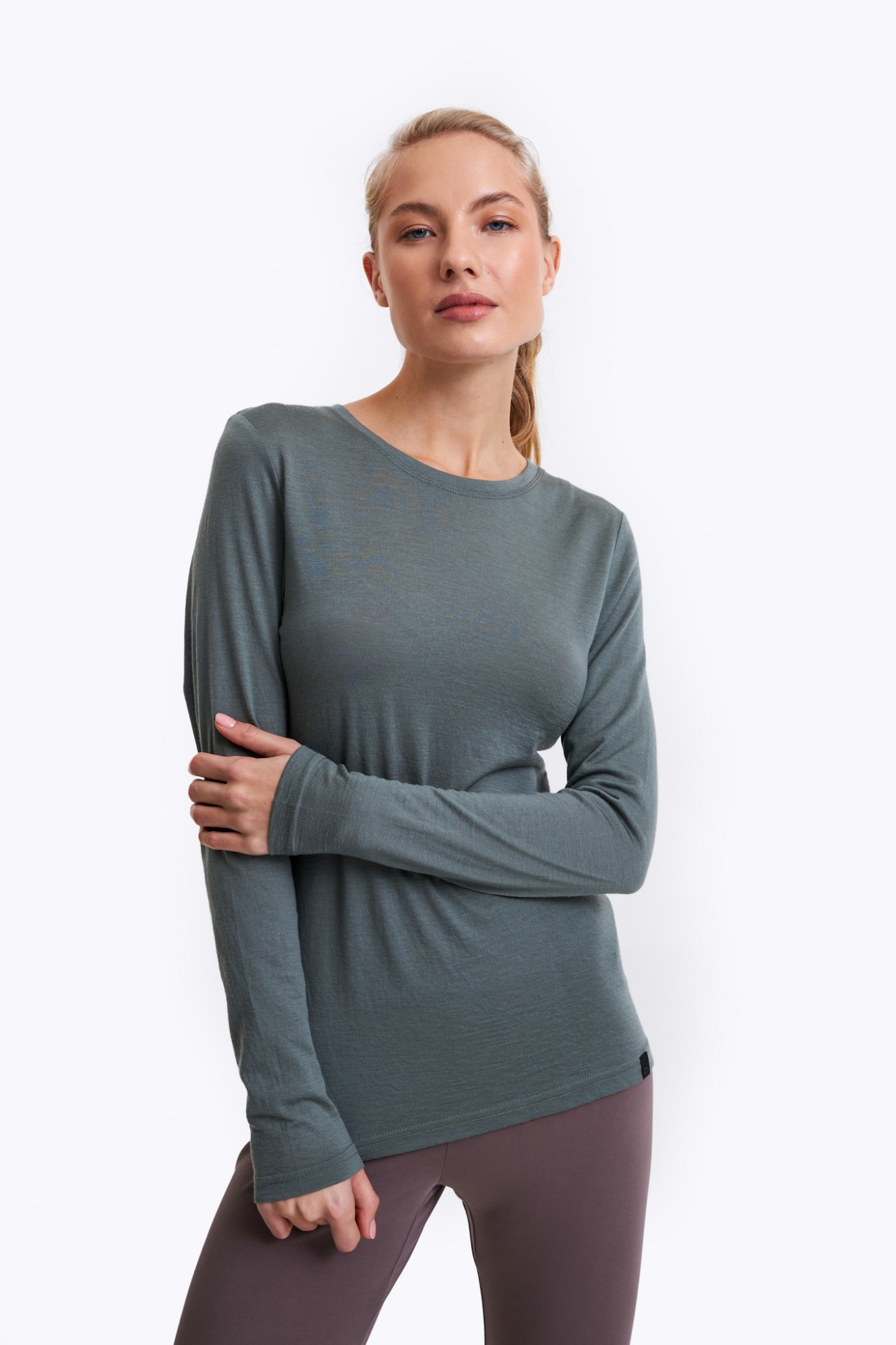 Merino Wool Long Sleeve Top Audimas