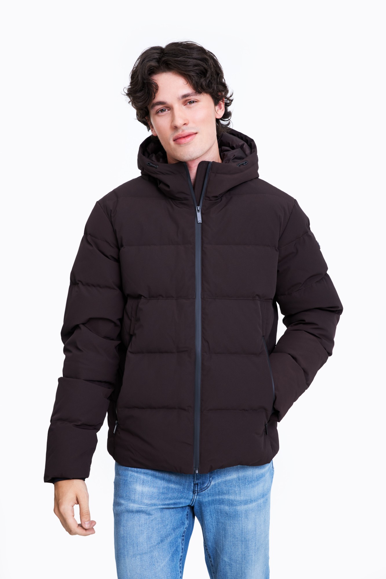 Puffer down jacket with 5 000 membrane | Audimas